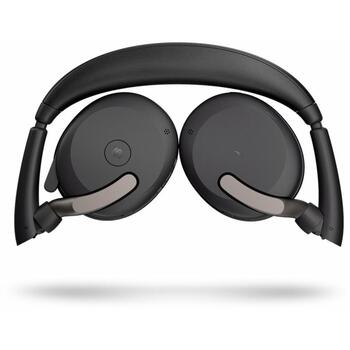 Jabra austiņas Evolve2 65 Flex 26699-999-999, 30m, stereo, uz auss, 136g, 1xUSB (Type C), 1xUSB 2.0, mikrofons, ANC (26699-999-999)