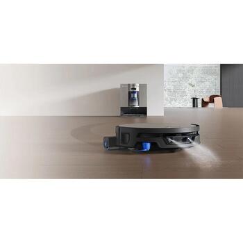 Ecovacs робот-пылесос DEEBOT X12S OmniCyclone, 27000 Па, 200 мин, 4000 мАч, 17.8 В, влажная и сухая уборка, серый (X12S OmniCyclone)