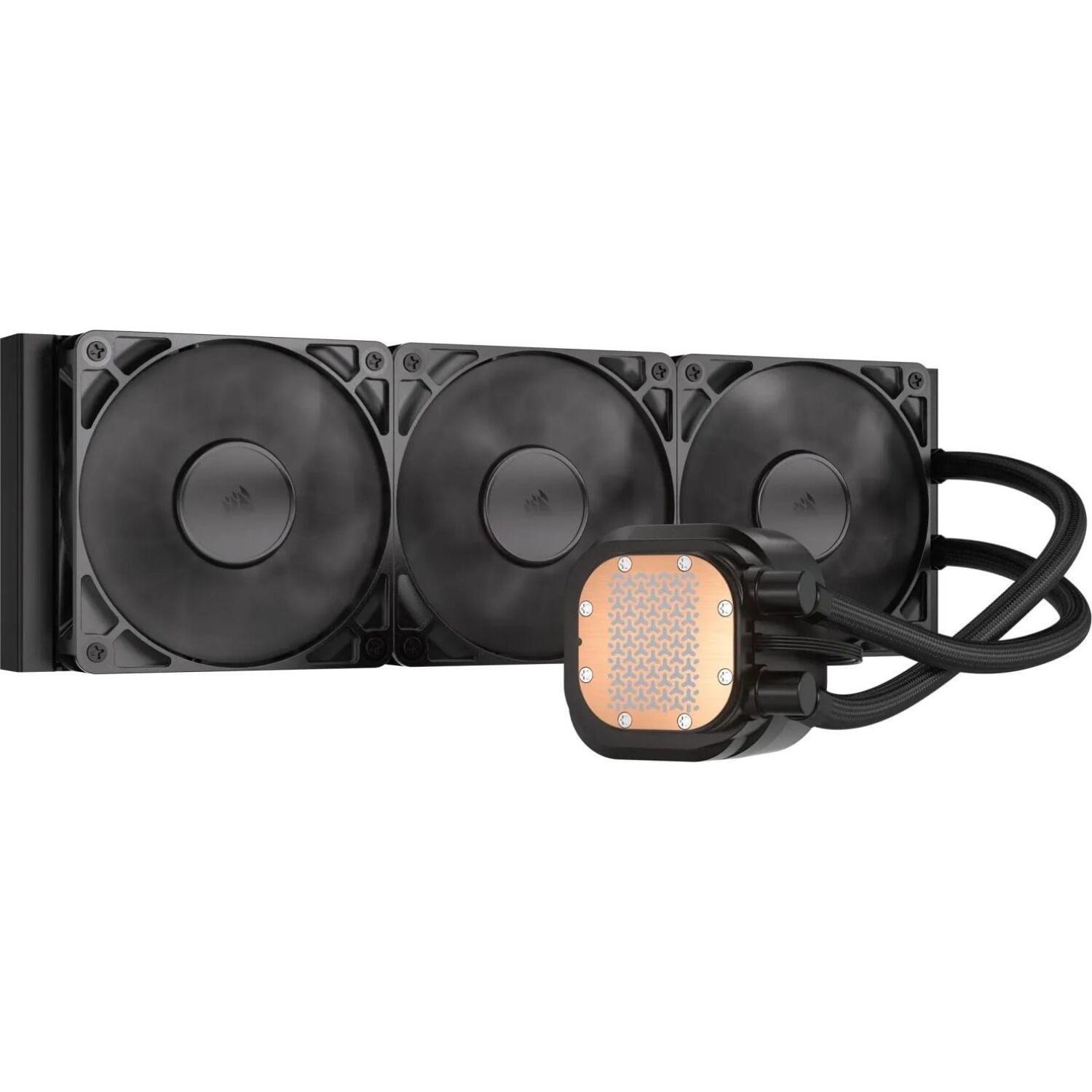 Corsair Šķidrā procesora dzesētājs NAUTILUS 360 RS CW-9060089-WW, 360mm radiators, 3x120mm ventilatori, 1700 apgr./min, 94.87 cfm (CW-9060089-WW)