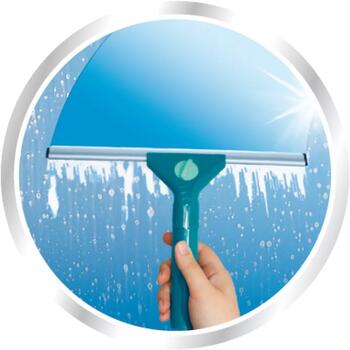 Leifheit Classic Window Cleaner 1055238, щетка для окон с телескопической ручкой, 100–155см (1055238)