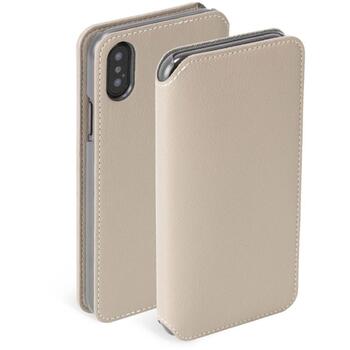Krusell Pixbo 4 Card SlimWallet 61490, 16,5см, Folio, бежевый, 4 карманов для карт, защита от царапин, пылезащита (61490)