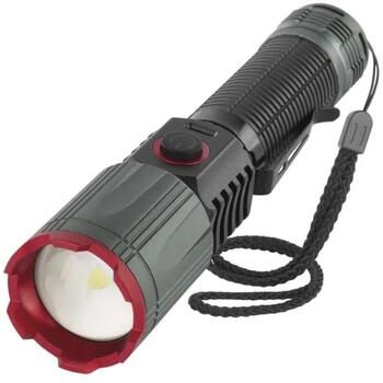 Emos LED перезаряжаемый металлический фонарь P3121, 1200 lm, 2200 mAh, алюминий, 4 режима, IP43 (P3121)