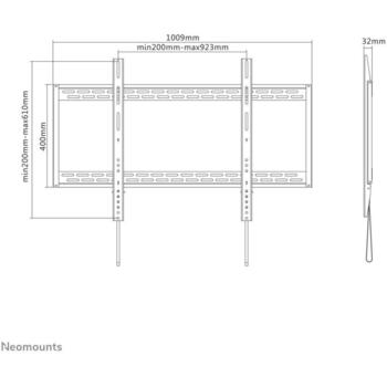 Neomounts настенный крепеж LFD-W1000, 60-100