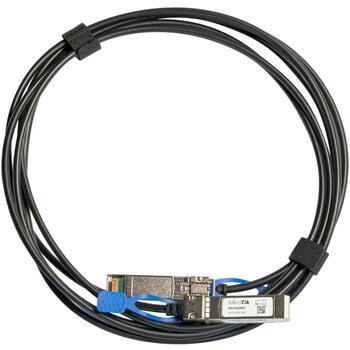 MikroTik 25GBase tiešās savienojuma kabelis XS+DA0003, 3 m, SFP/SFP+/SFP28, atbalsta 25 Gbit/s (XS+DA0003)