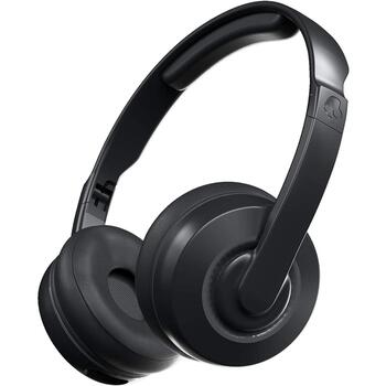 Skullcandy Наушники Cassette S5CSW-M448, 30Ω, 20-20000Hz, 22ч, Bluetooth 5.3, микрофон, складные, черные (S5CSW-M448)