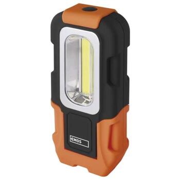 Emos LED Лампа для Работы P3888, 180 lm, 3x AAA, COB LED 100 %, COB LED 50 %, 2 режима (P3888)
