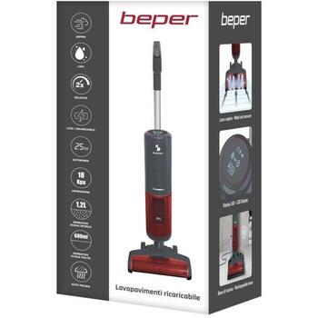 Beper Уборочный пылесос P202VAL200, 200W, 2200mAh, 22.2V, 2 режима, 1.2L грязного водяного бака, HEPA фильтр (P202VAL200)