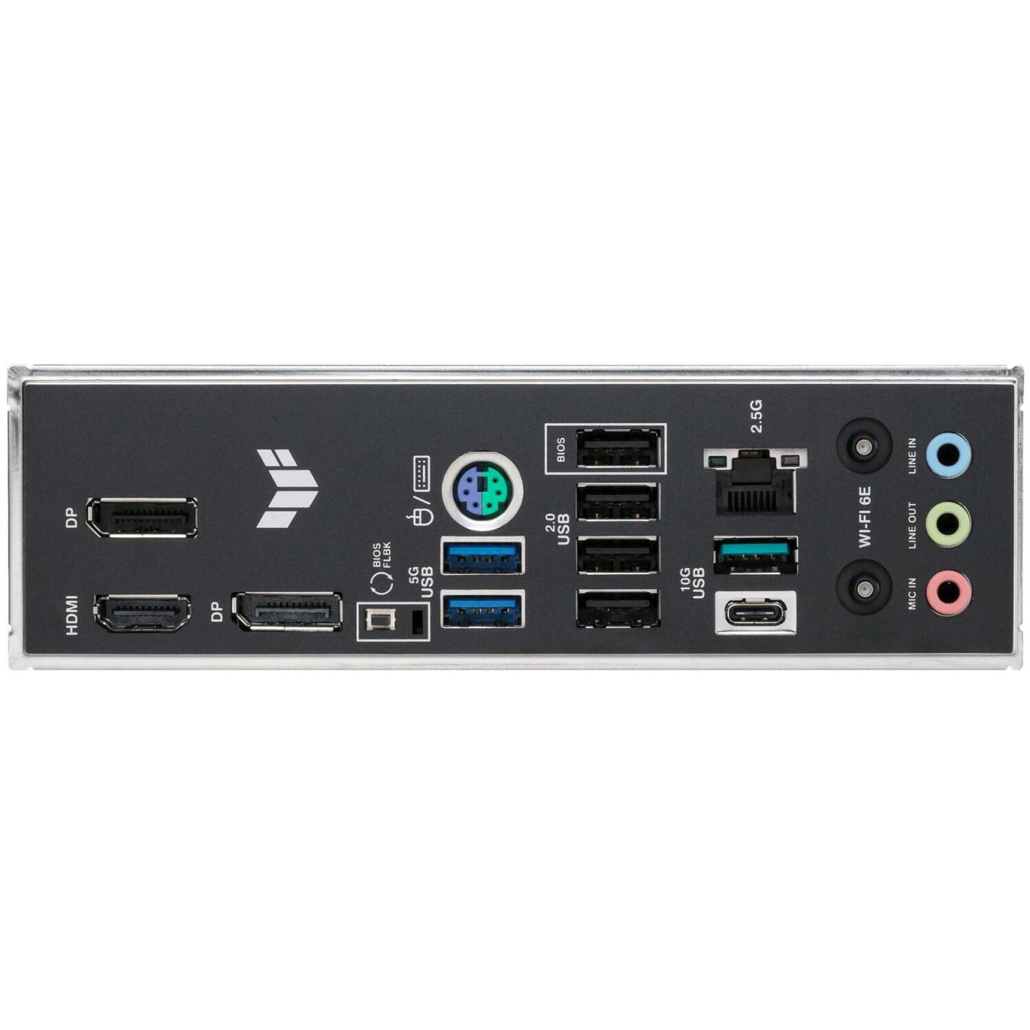 Asus Mātesplate TUF GAMING B850M-E WIFI, AMD AM5, DDR5, 256 GB, 3x M.2, 1x HDMI 2.1, 2.5Gb Ethernet, Wi-Fi 6E (TUF GAMING B850M-E WIFI)