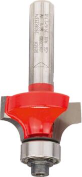 Noapaļošanas frēze 8 mm, D 25,4 mm, Rokas frēzēm, malu frēzēm NOAPAĻOŠANAS FRĒZE EXPERT FOR WOOD, 2608629374 BOSCH (2608629374)