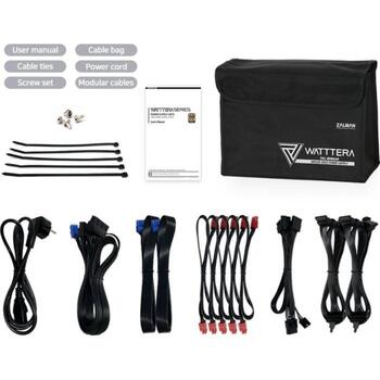 Zalman WATTTERA barošanas bloks ZM700-EBTII, 700 W, 100-240 V, 91%, 1 ventilators, 80 PLUS Gold (ZM700-EBTII)
