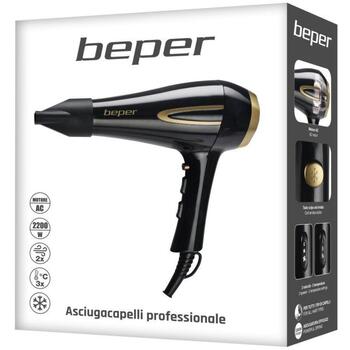 Beper Fēns P301ASC001, 2200W, 2 ātrumi, 3 temperatūras, aukstā gaisa funkcija, ieveidošanas uzgalis (P301ASC001)