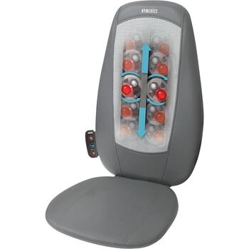 Homedics Šiatsu masāžas krēsls SBM-180H-EU, 10 programmas, sildīšana, maiņstrāva, akumulators, pelēks (SBM-180H-EU)