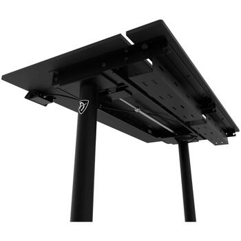 Arozzi elektriskais stāvošais galds ARENA-NRD-BK, 140x70cm, 71-115cm, melns, elektriski regulējams augstums, kabeļu pārvaldība (ARENA-NRD-BK)