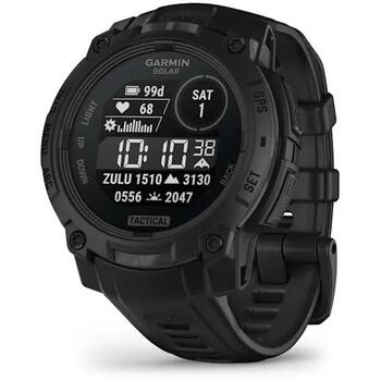 Garmin умные часы Instinct 3 Solar Tactical 010-02934-50, 45мм, 0.9дюйм, 176x176 пикселей, 10ATM, 28 дней, 32ч, 576ч (010-02934-50)