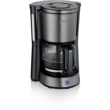 Severin Фильтровая кофеварка KA 9340, 1000W, 10 чашек, съемный фильтр, автоматическое отключение, индикатор уровня воды (KA 9340)