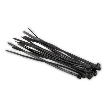 Kreator KRT556007, plastmasas savilcēji melni, 2,5x100mm, 100gab., 8kg, -10°C līdz 85°C (KRT556007)