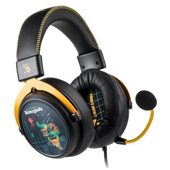 A4Tech Наушники A4Tech Bloody M595 Renegade Midnight A4TSLU47738, 2.3m, 105dB, 20-20000Hz, 32Ω, M.O.C.I. HybridCore (A4TSLU47738)