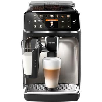Philips Эспрессо кофемашина EP5447/90, 1.8 L, 15 бар, 1500 Вт, полностью автоматическая, встроенный капучинатор, 12 программ (EP5447/90)
