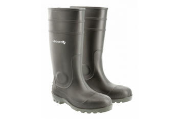 Hogert RITTER darba zābaki S5 SRA melni 42, 100% PVC, 100% PVC, 100% poliesters, CE, SRA, tērauda purngals, 853 g (HT5K630-42)