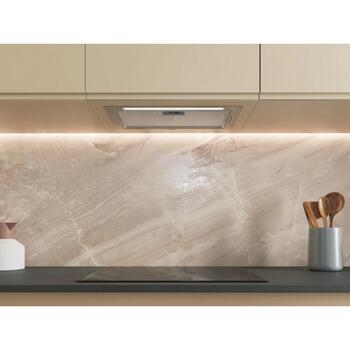 Whirlpool WCTH 63F LEB X встраиваемая вытяжка, 51,4 см, 435 м³/ч, класс B, LED, электронное управление, нержавеющая сталь (WCTH 63F LEB X)