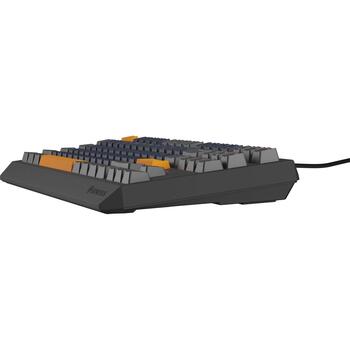 Genesis Thor 230 TKL mehāniskā spēļu klaviatūra NKG-2163, 87 taustiņi, Outemu Panda, RGB LED, 3000 mAh, USB Type-C, 2.4 GHz (NKG-2163)
