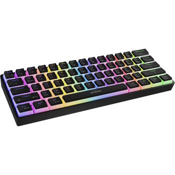 Genesis THOR 660 G2 игровая клавиатура, NKG-1916, 2.4GHz, Bluetooth, USB-C, 61 клавиша, RGB, линейный, черный (NKG-1916)