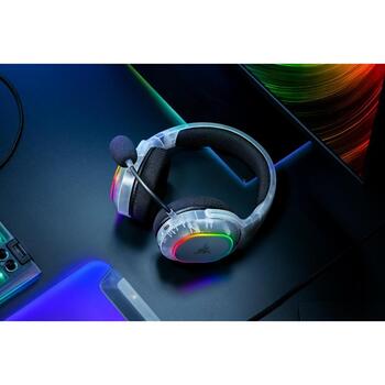 Razer наушники Barracuda X Chroma RZ04-05220400-R3M1, 40мм, 32Ом, 20-20кГц, 70ч, Bluetooth, 2.4ГГц, микрофон, накладные, белые (RZ04-05220400-R3M1)