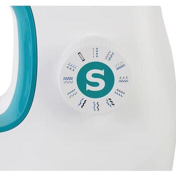 Singer Šujmašīna M3305, 23 dūrieni, 1 pogcaurums, balta, automātiska adatas vītņošana, brīvā roka (M3305)
