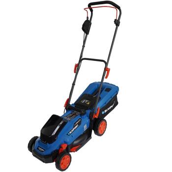 Blaupunkt Газонокосилка CL3010, 18V, 33 см, 30L, 25-75 мм, 10.3 кг, бесщеточный мотор, мульчирование (CL3010)