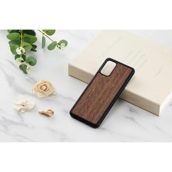 Man&Wood чехол M6620B, коричневый, совместим с Samsung Galaxy S20 Plus, 6.7 дюйма (M6620B)