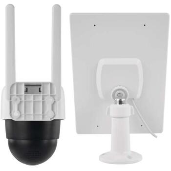 Emos уличная камера IP-1200 WASP H4067, 5MPx, 9 200 mAh, IP44, 135°, ночное видение, двусторонняя связь (H4067)