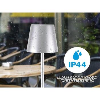 Beper Galda lampa P201UTP117, 5 V, 110 lm, 1 spuldze, IP44, regulējama baltā gaisma, USB savienotājs (P201UTP117)