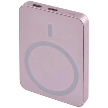 Emos Беспроводной Внешний Аккумулятор WI 522 B0555S, 5000 mAh, 20 W, алюминий, LED индикатор, быстрая зарядка (B0555S)