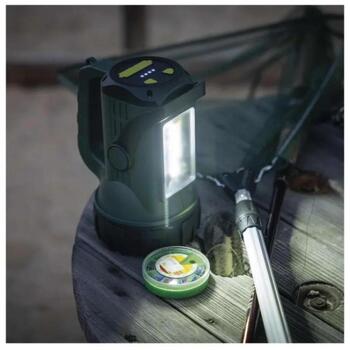 Emos LED аккумуляторный фонарь P2315, 700 lm, 3600 mAh, 10+ режимов, USB C, IP43, ударопрочный, индикатор батареи (P2315)
