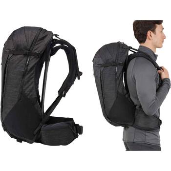 Thule Tūrisma mugursoma 4503 3204503, 30L, 1.1kg, 29x24x59cm, 420D neilons, melna, ūdensnoturīga, Topio (3204503)