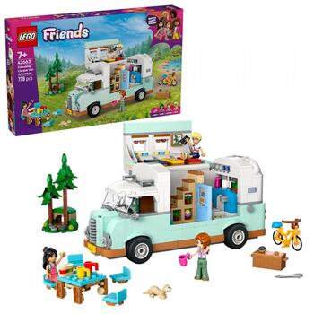 Lego konstruktors Friends Piedzīvojums draudzības kemperī 42663, 778 gab., 7 g., plastmasa, spēles (42663)
