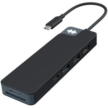 Hyper HyperDrive Flex 8 Port USB-C док-станция HD4102BKGL, 1 HDMI порт, черный (HD4102BKGL)