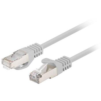 Lanberg Patchcord CAT.6 FTP 3M grey fluke passed 10-pack, | PCF6-20CC-0300-S (PCF6-20CC-0300-S)