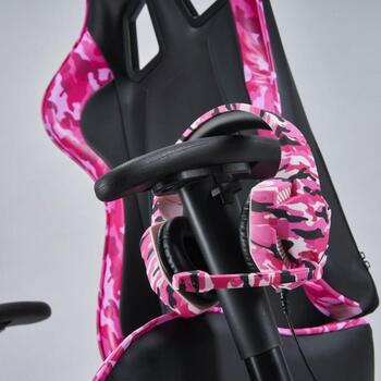Subsonic Pro Gaming Pink Power SA5609-PP, игровое кресло, 53см, 123-133см, 125кг, экокожа, регулируемое (SA5609-PP)