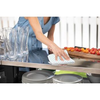 Grila galds Unity Chef 237x89.4x51.3cm 415L pelēks 29206351939 KETER (29206351939)