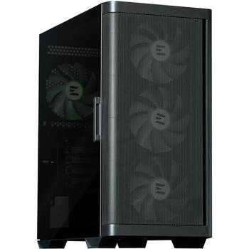 Zalman M4 ARGB x4 Black, M4 Black, 2x2,5'', 1x3,5'', 4 вентилятора, RGB, закаленное стекло, черный (M4 Black)