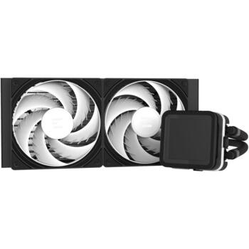 Zalman Ūdens dzesētājs Alpha2 DS A24 Black, 12 V, 1,25 l/min, 2000 rpm, AM4, AM5, LGA 115x, LGA 1200, LGA 1700, LGA 1851 (Alpha2 DS A24 Black)
