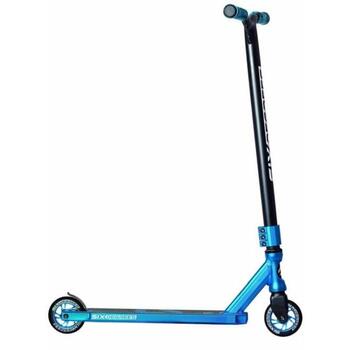 Six Degrees Scooter AU 536, трюковой самокат, синий, 100кг, 83см, 100x24мм, 88A, ABEC9, алюминий, руль 360° (AU 536)