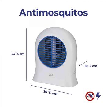 Jata Электрический уничтожитель насекомых MELL9120, 230 V, 6 W, 40 м², UV лампа, низкое энергопотребление (MELL9120)