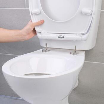 Beldray Унитазное сиденье LA037062PEU7, 4.80cm, 37.3cm, 44.5cm, антибактериальное, быстрая установка, мягкое закрытие (LA037062PEU7)