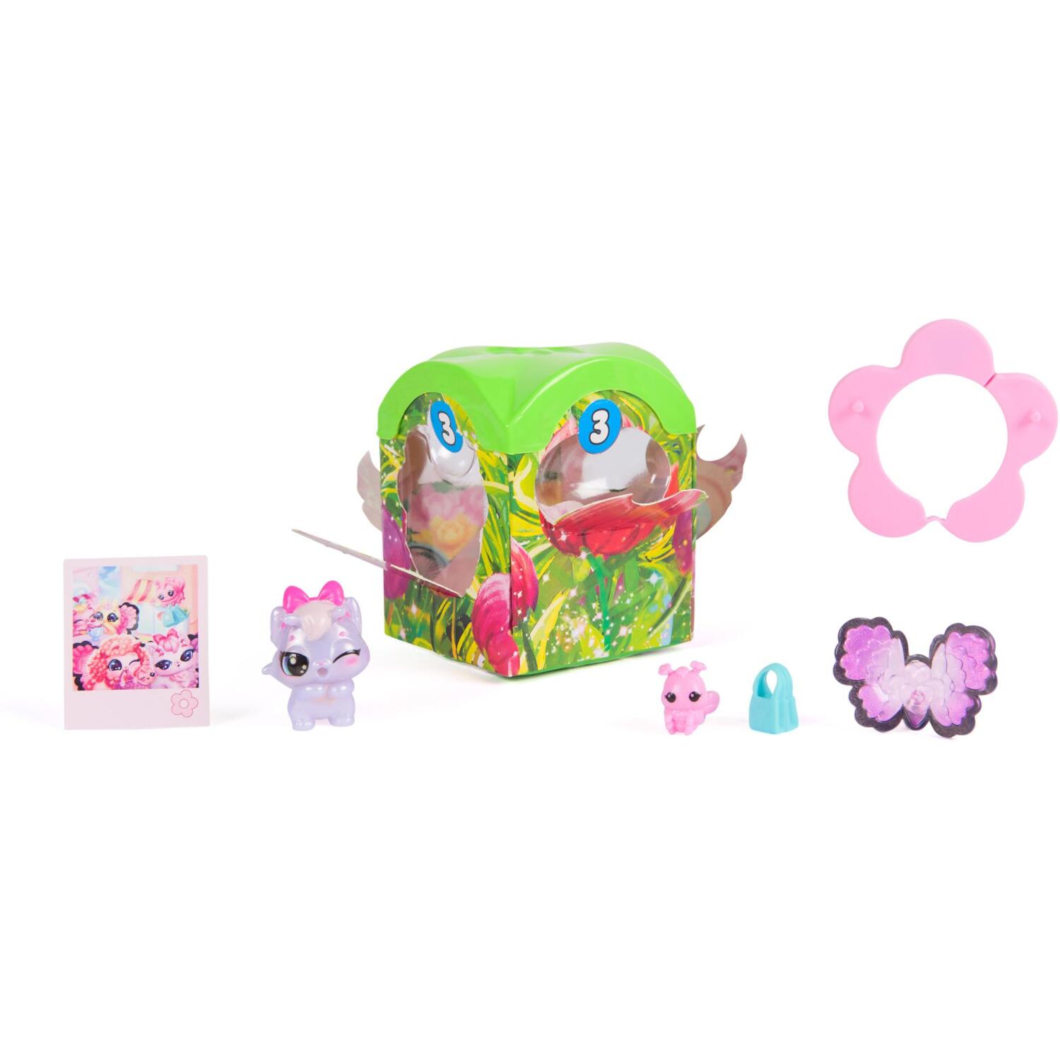 Hatchimals interaktīvā rotaļlieta 6074234, 3-6 gadi, 12 iepakojumi, Bloomables kolekcija, atverams iepakojums (6074234)