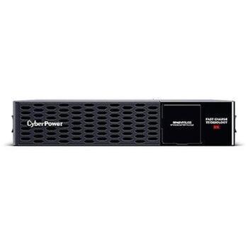 CyberPower Akumulatora korpuss BP48VP2U02, 48 V, 9 Ah, 2U, 8 akumulatori, melns, īpašības: karstais maiņas akumulators (BP48VP2U02)