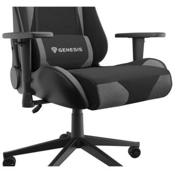 Genesis Игровое Кресло Nitro 440 G2, NFG-2067, Черный/Серый, 21кг, эргономичное, регулируемые подлокотники (NFG-2067)