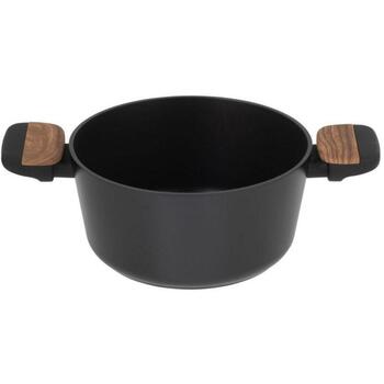 Resto Katls 93187 2.6L, Diametrs 20 cm, Apaļš, Alumīnijs, 4 slāņu nelīpoša pārklājuma, Ergonomiskas rokturi, Stikla vāks (93187)