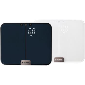 Salter Цифровые кухонные весы 9164 BK3REU16, 180 кг, Стеклянная платформа, Скрытый дисплей, Анализ состава тела, Функция памяти (9164 BK3REU16)